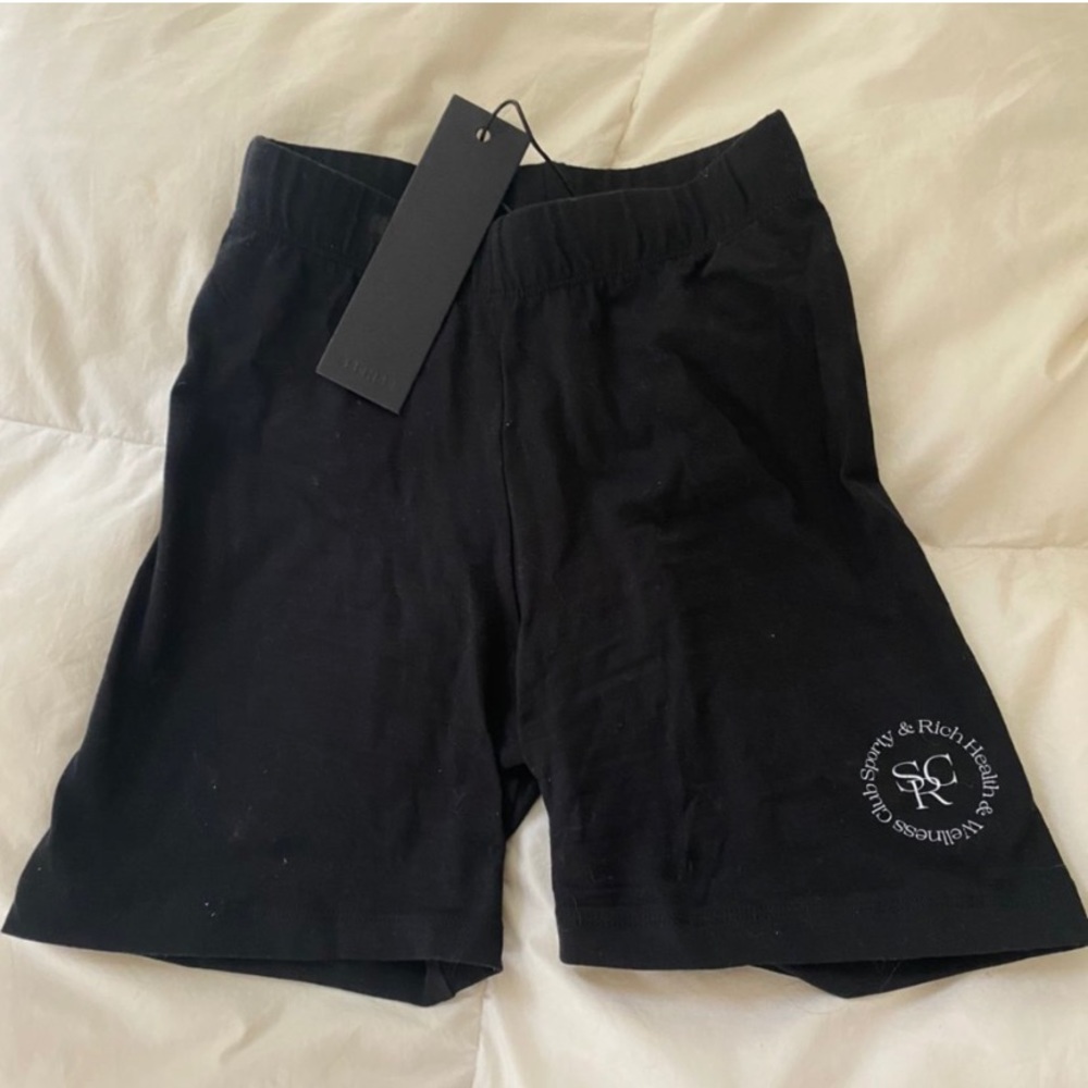 NWT Sporty & Rich biker shorts